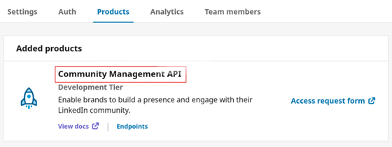 Linkedin Community Management API - Connecting Linkedin API to Azure Synapse