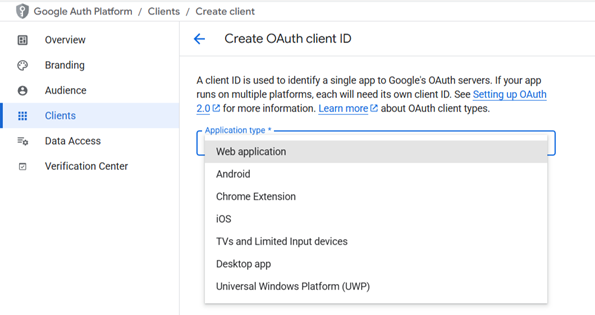 Azure Synapse/ Data Factory - Create OAuth Client ID
