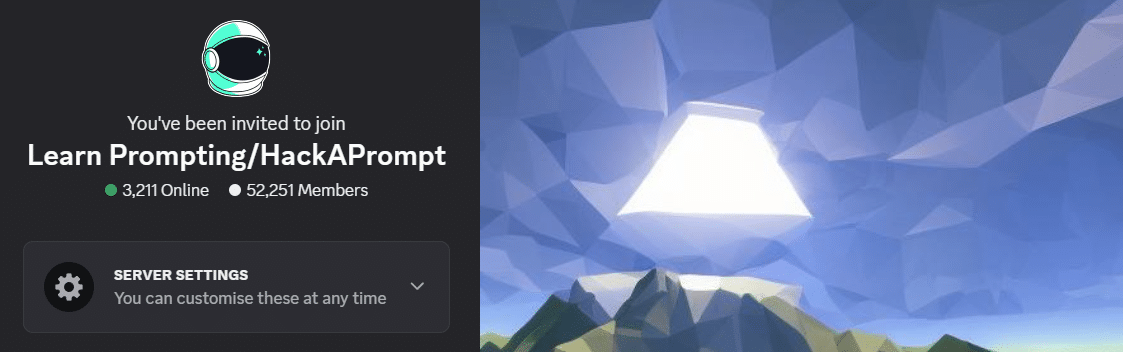 AI Discord Server - Learn Prompting