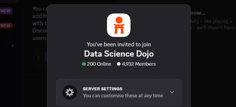 AI Discord Servers - Data Science Dojo