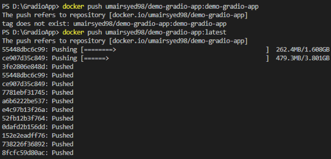 Web App for Gradio Step 10A